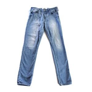 Hollister | Distressed Light Blue Stretch Jeans